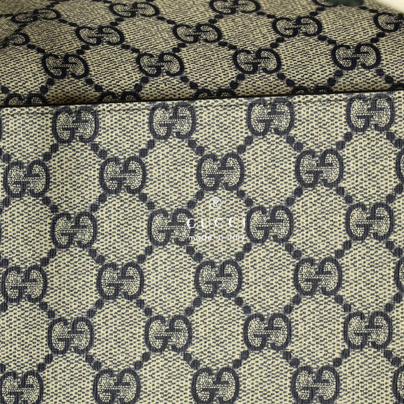 Gucci Logo Shopper Tote Printed Canvas #201980G15B - Picture 6 of 7